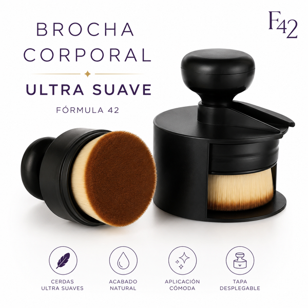 BROCHA PROFESIONAL ULTRA SUAVE - FÓRMULA 42